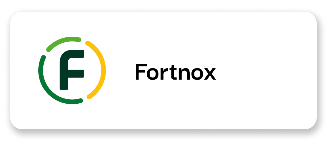 Integrations Fortnox