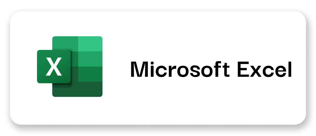 Integrations Microsoft Excel